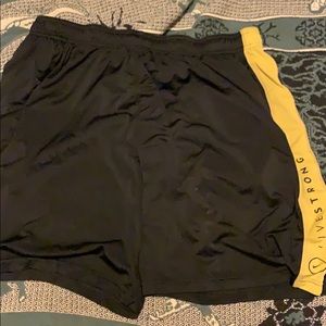 Nike Livestrong gym shorts